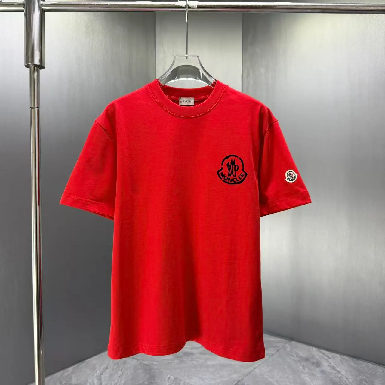 MONCL* * 2026 New Arrival T logo ：Black White Dark Blue Sizes：S M L XL XXL